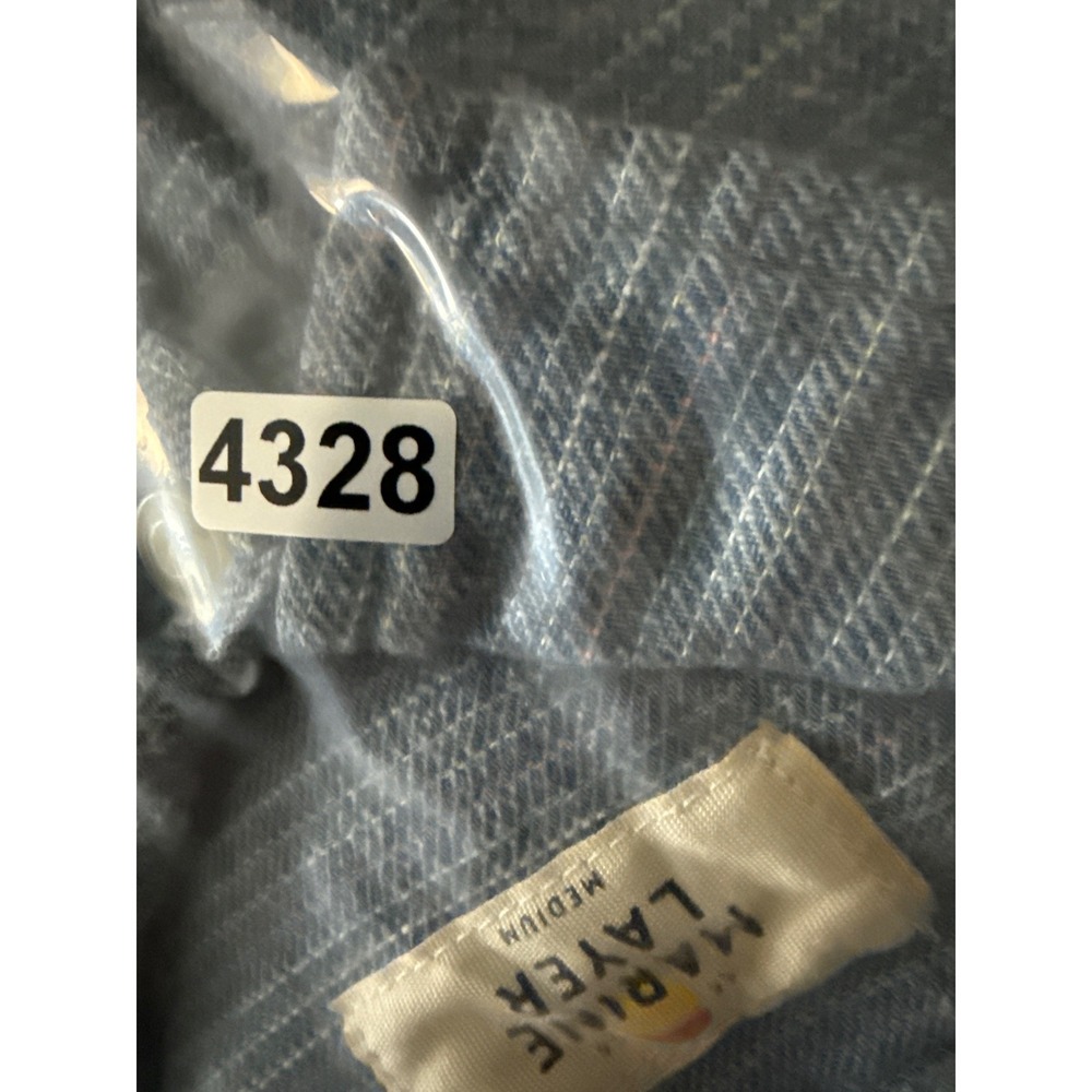 Marine Layer Selvage Textured Long Sleeve Button D Shirt Men Size M 14538 Slim - Picture 11 of 11